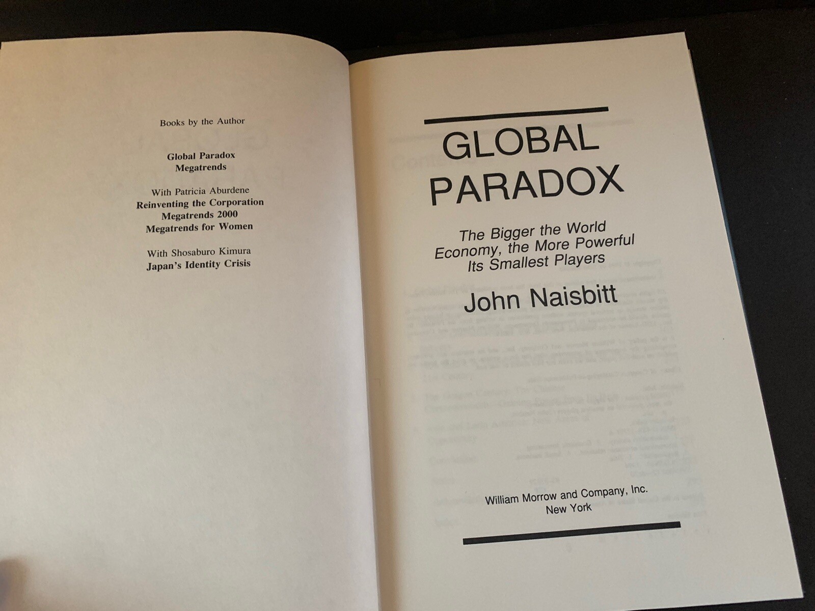 Global Paradox by Naisbitt, John; Naisbitt