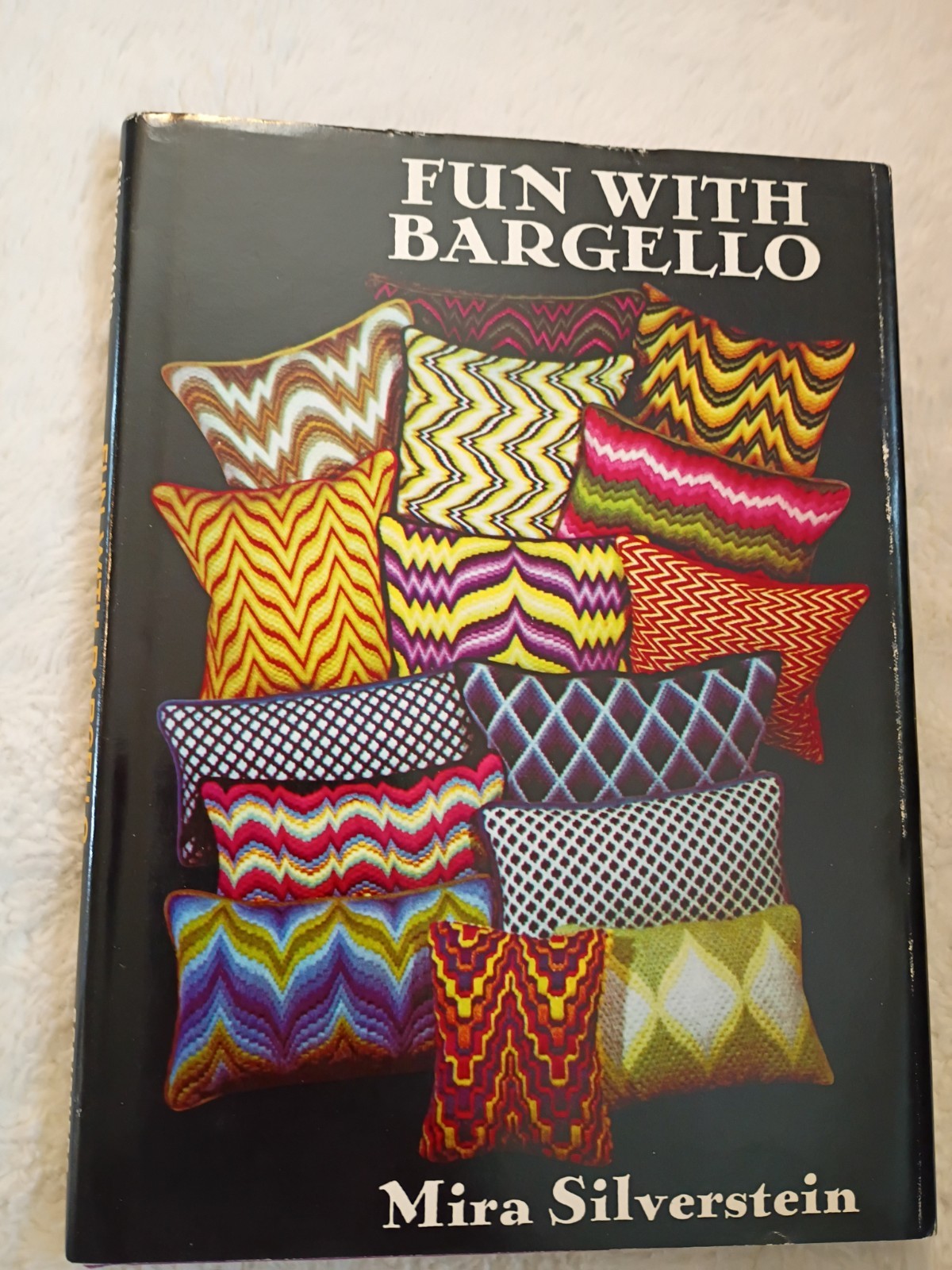 Lot of 3 Mira Silverstein’s Needlework Books Upright, Looped & Knotted, Bargello