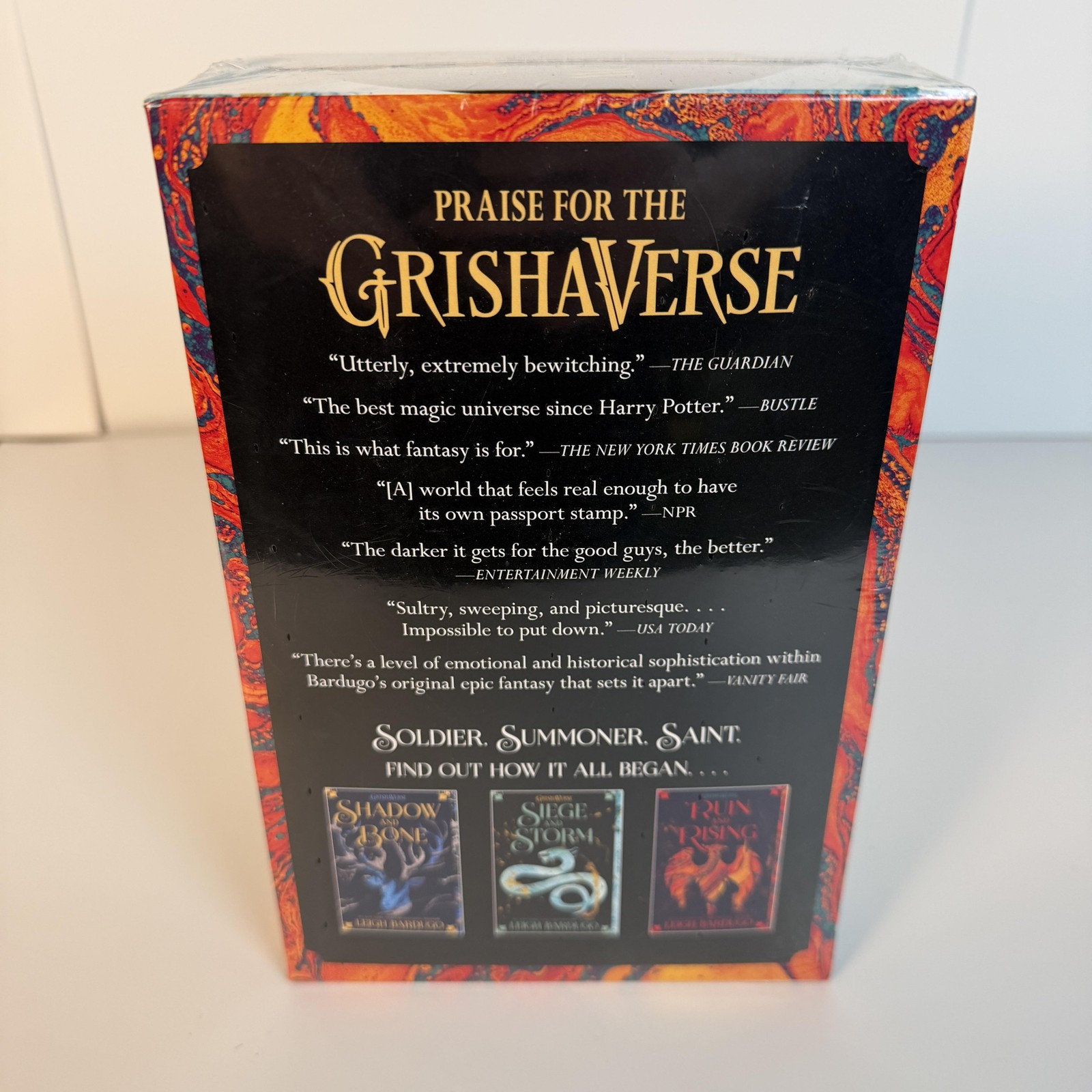 Shadow And Bone Trilogy Leigh Bardugo Square Fish Black PB Box Set Fantasy YA