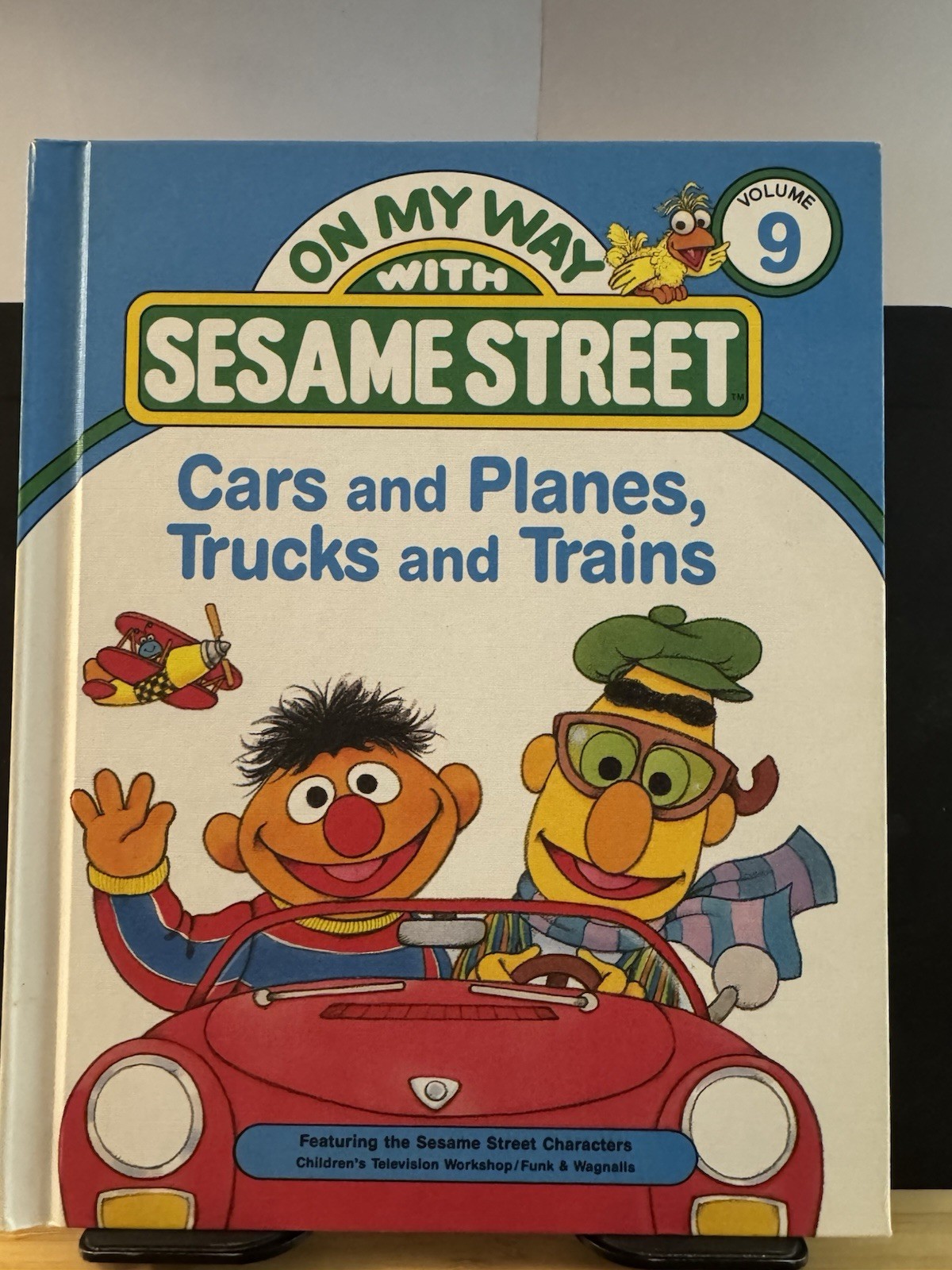 On My Way With Sesame Street Books Lot of 7 Vol. 1, 2, 3, 9, 10, 13, 15 | 1989