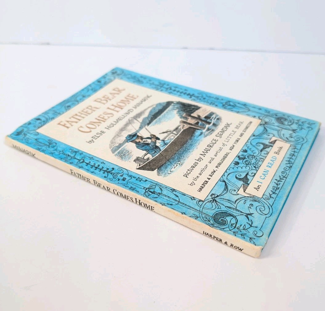 1959︱Father Bear Comes Home︱Vintage︱Maurice Sendak︱Else Minarik︱MCM︱Hardback