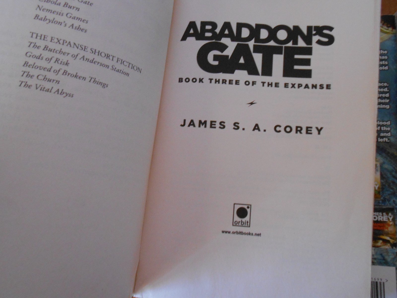 James S. A. Corey Lot of 6 THE EXPANSE Books 1-6 – TPB GC