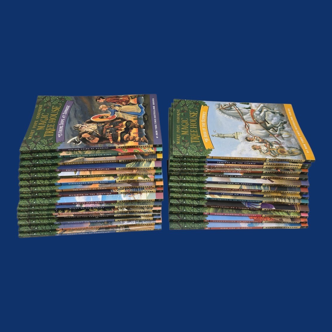 Set 5A: Magic Tree House A Library of Books 1-28 – Mary Pope Osborne Collection