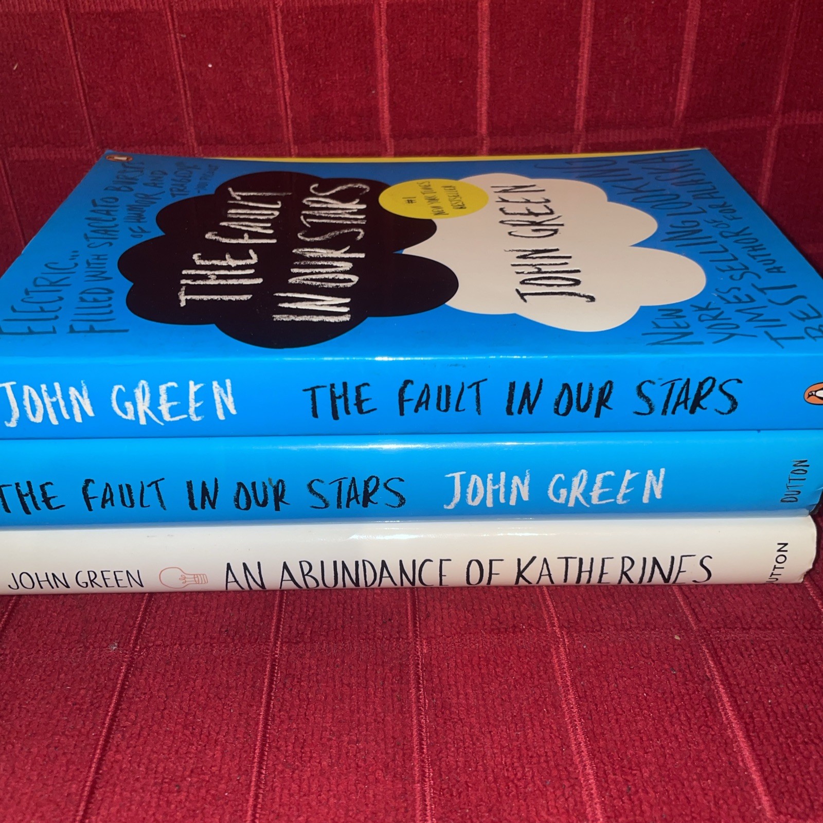 The Fault in Our Stars (SIGNED) by John Green & An Abundance of Katherines