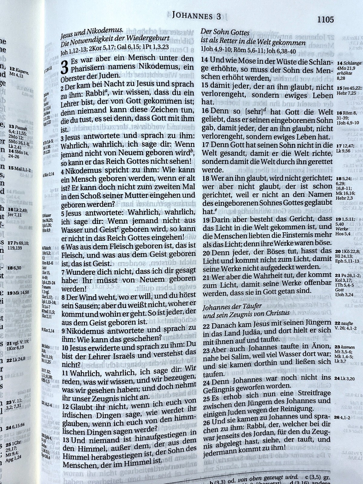 German Bible, Die Bibel, Schlachter 2000, Imitation Leather, Brown Black 2-toned