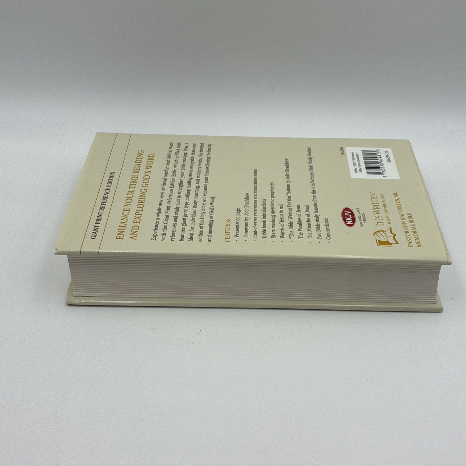 The Holy Bible – GIANT PRINT Edition Thomas Nelson, NKJV