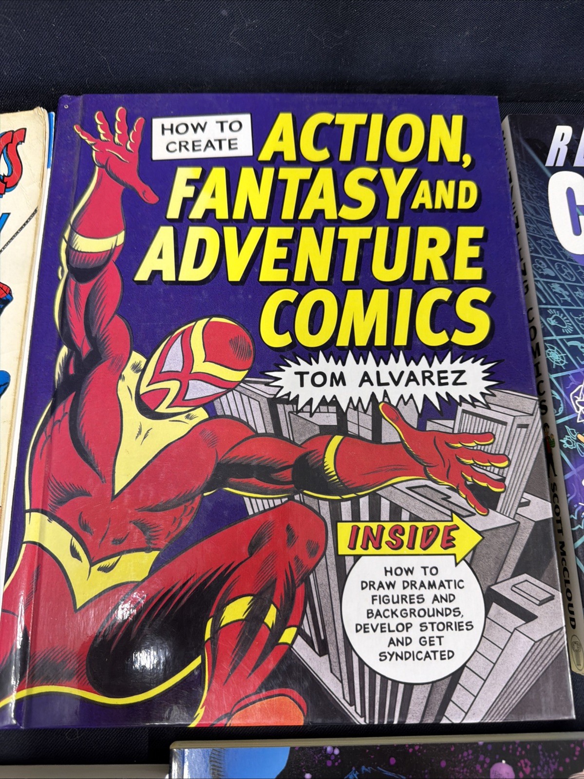 How To Draw Comics Book Lot Of 9 Marvel DC Writing Pencilling Art Guide