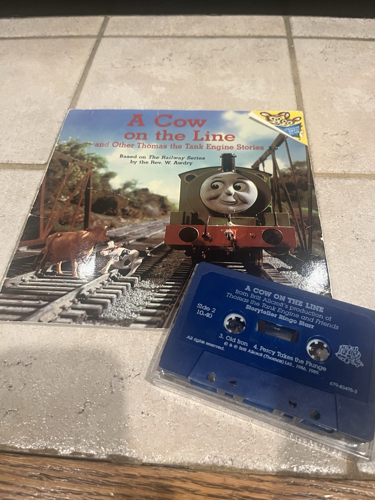 A Cow on the Line and Other Stories Storyteller Ringo Starr Cassette & Book