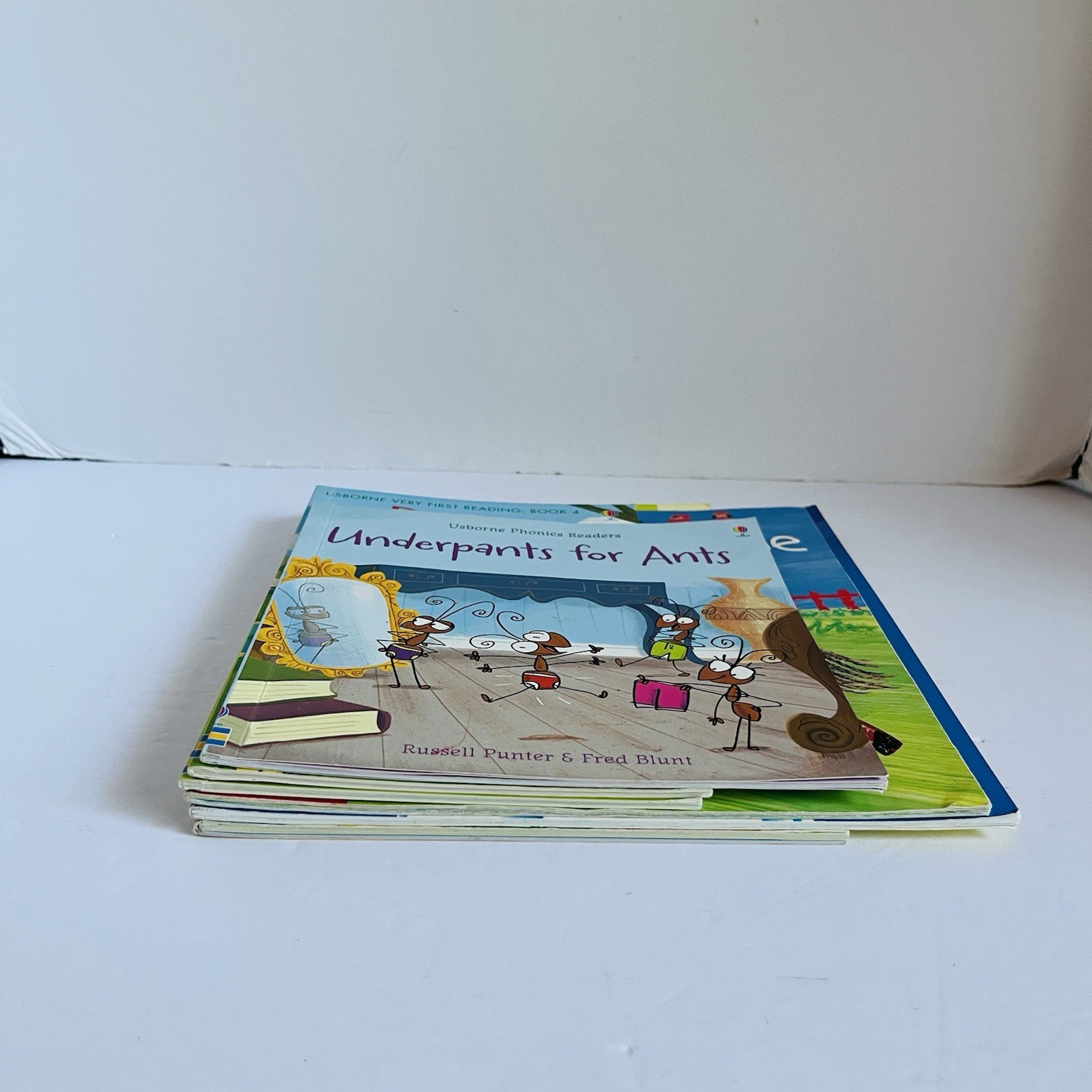 Usborne Childrens Books Lot of 6 Phonics Very First Reading Science Activity Kit