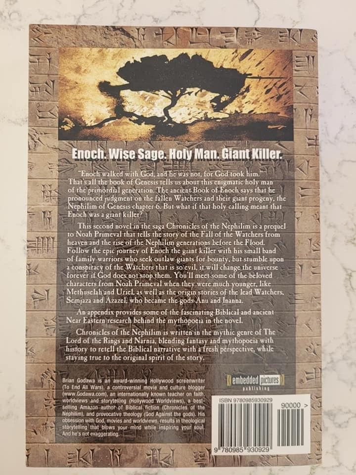 Beautiful CHRONICLES OF THE NEPHILIM Enoch Primordial Brian Godawa New Book 2