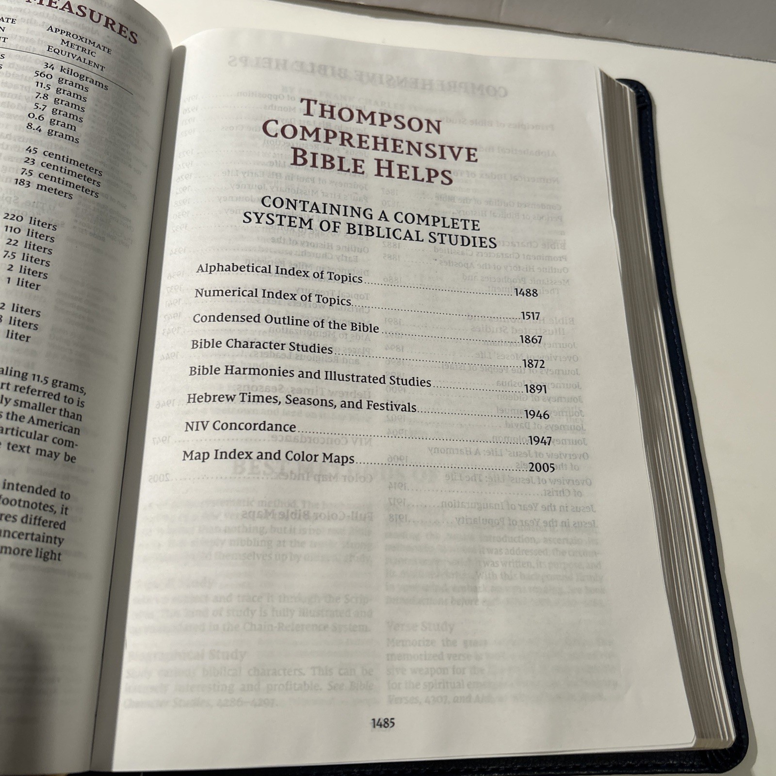 Niv, Thompson Chain-Reference Bible Revised & Updated, Comfort Print Leathersoft