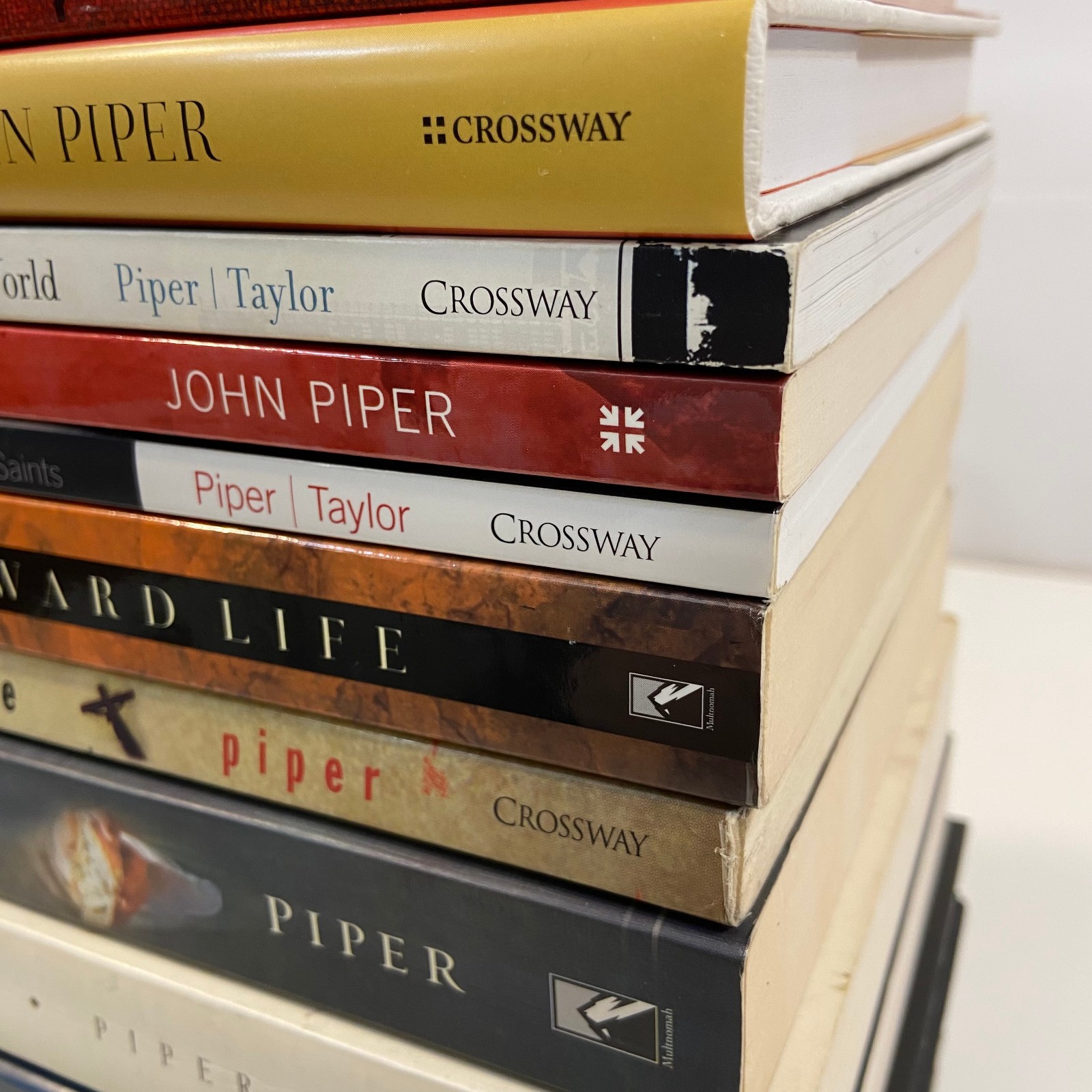 John Piper 16 Book Lot Bloodlines Think Holy Ambition Jesus Christ Christianity