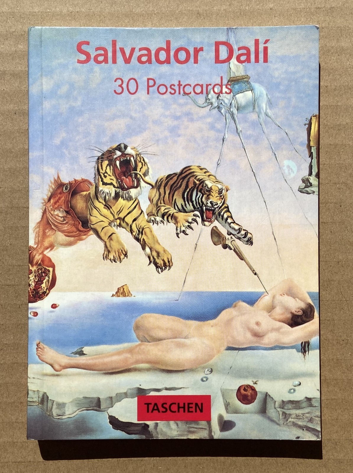 SALVADOR DALI 30 Postcards Postcard Booklet Book