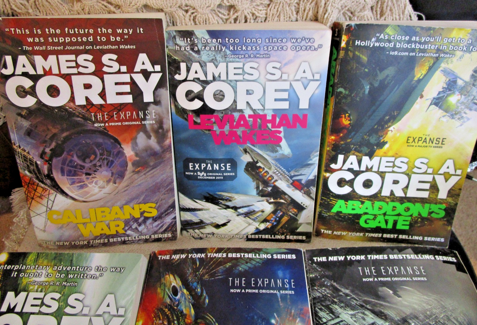 James S.A. Corey – Complete Expanse Series Set 1-9