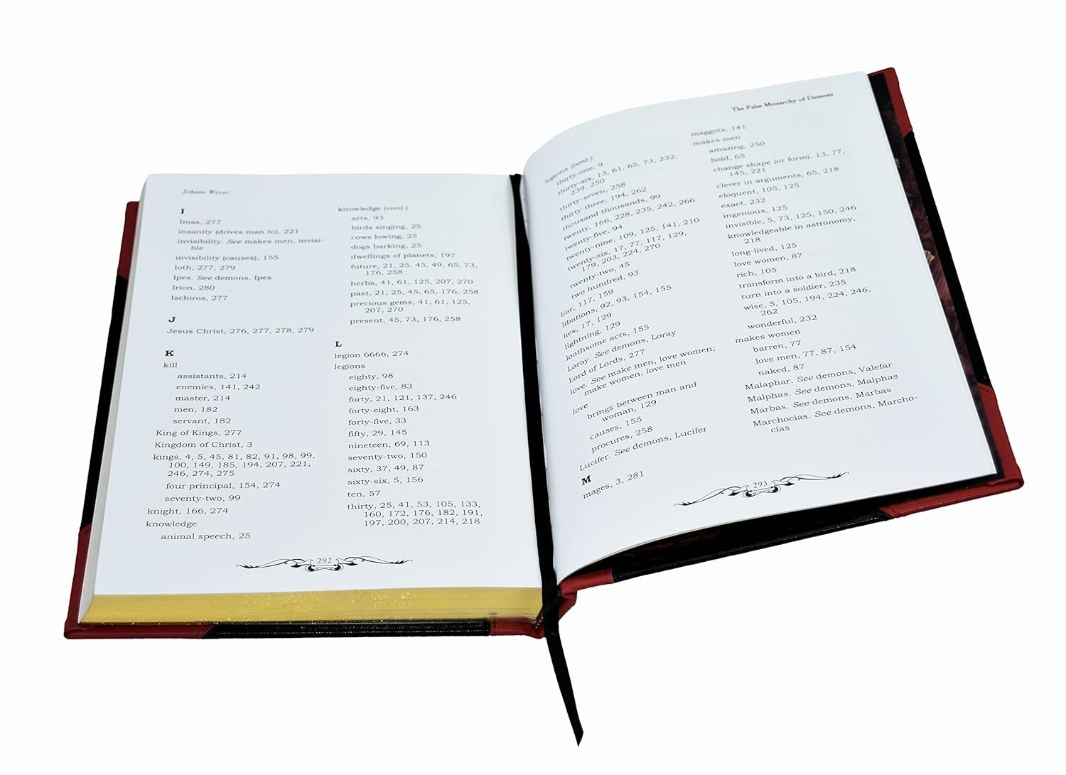 The False Monarchy of Demons Deluxe Edition Leather Bound
