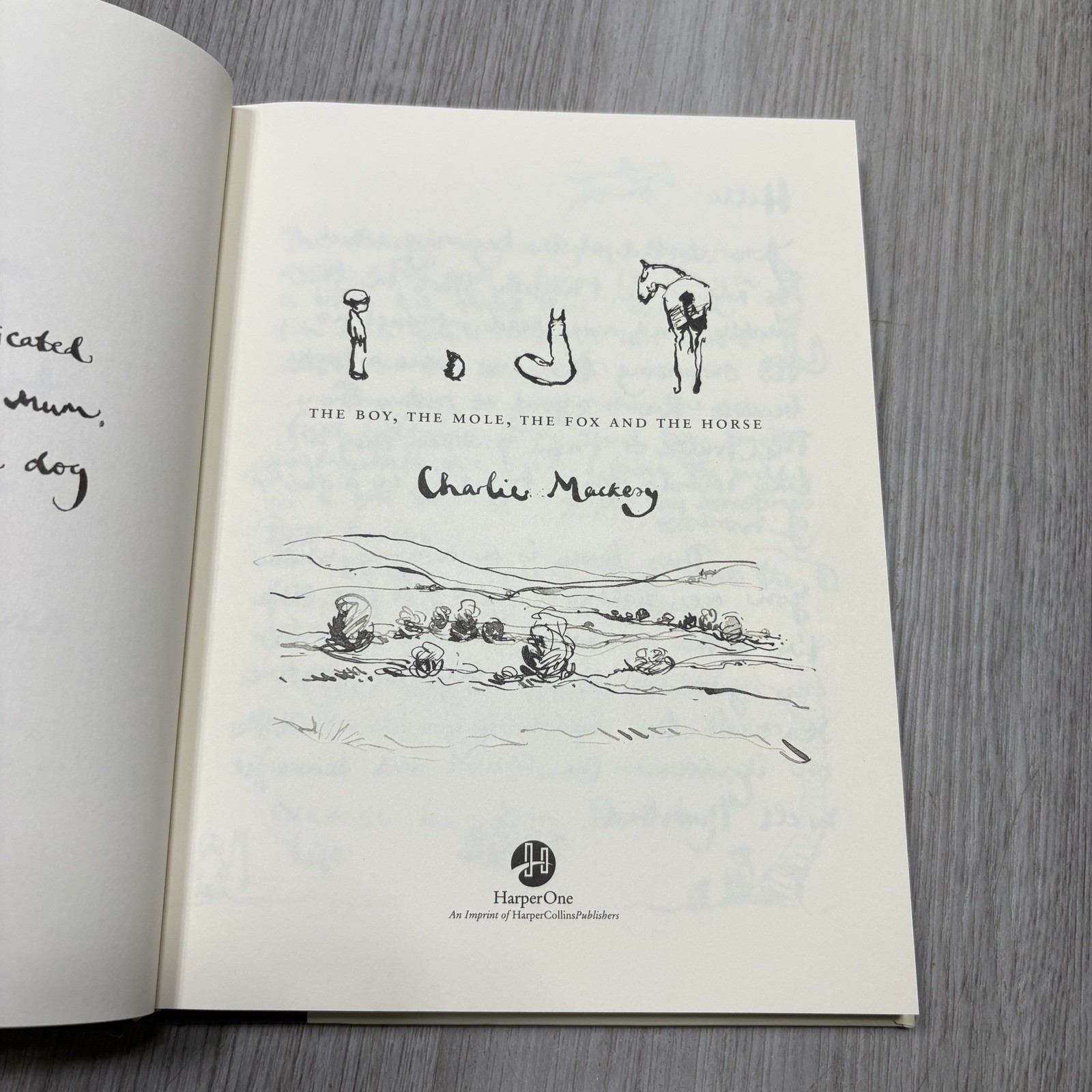 The Boy, the Mole, the Fox, and the Horse – Hardcover By Mackesy, Charlie