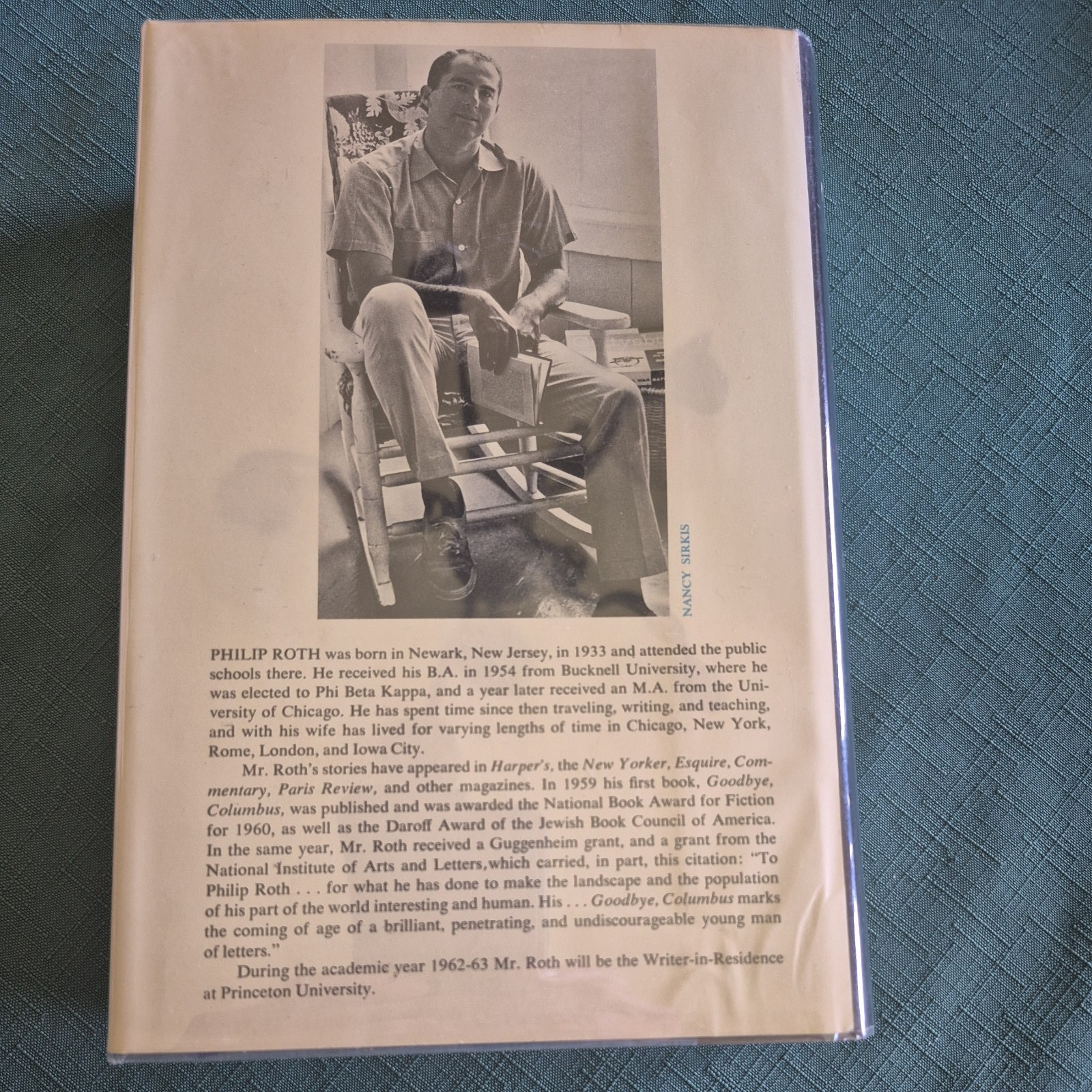 Letting Go by Philip Roth (1962, hardcover) First edition, first print, VG+/VG+