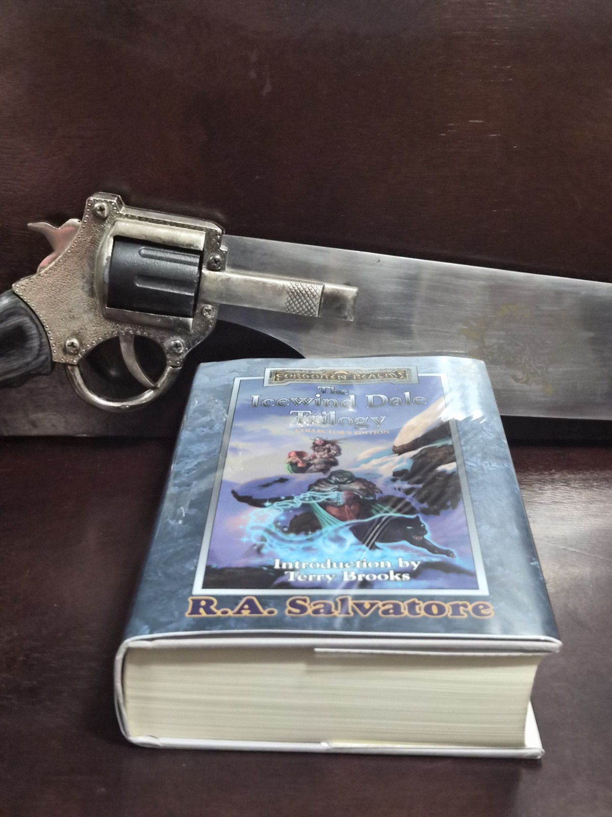 R.A. Salvatore Icewind Dale Trilogy 2000 1st 1st Signed Collector HCDJ LN WOTC