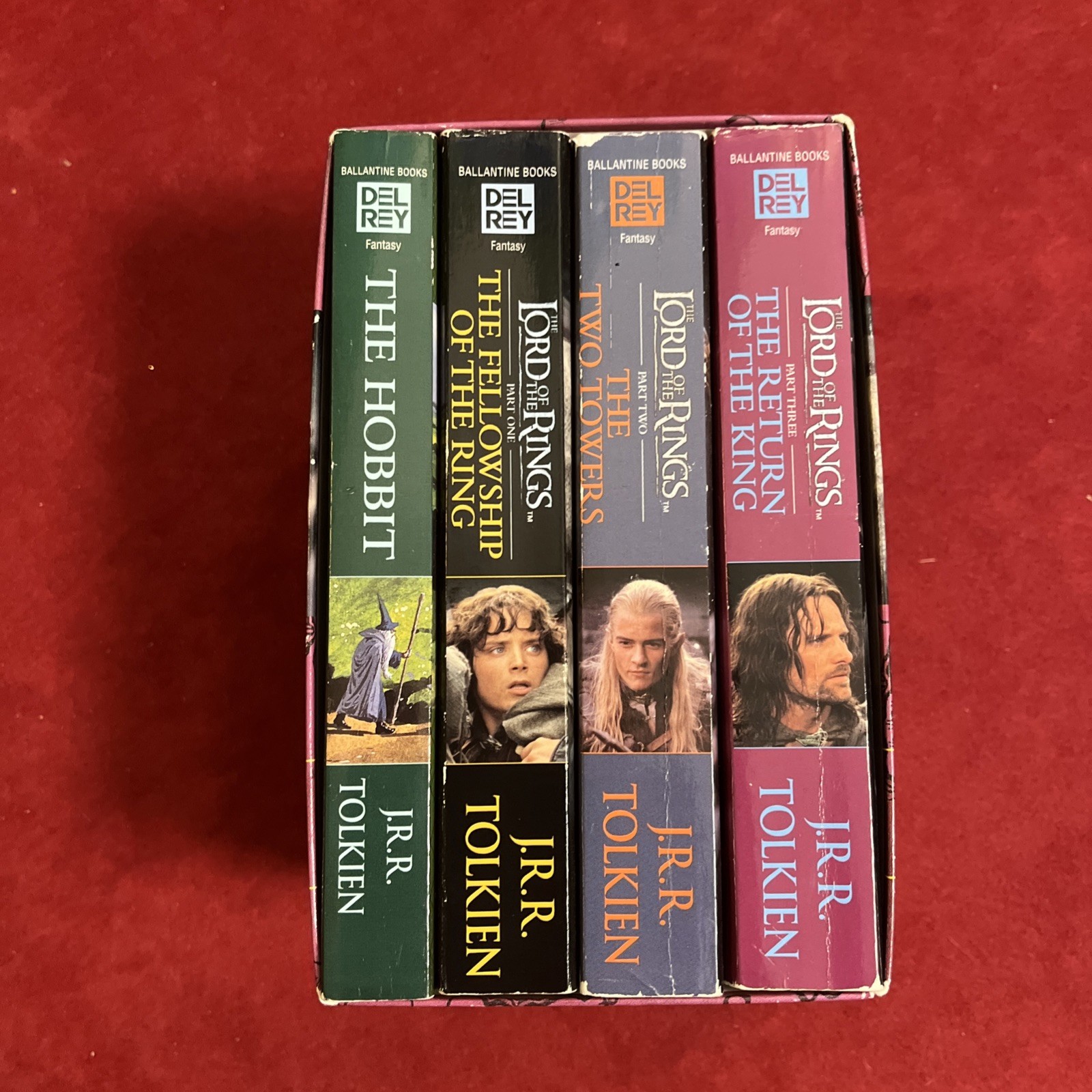 THE LORD OF THE RINGS AND THE HOBBIT – 4 Books Boxed Set New Line