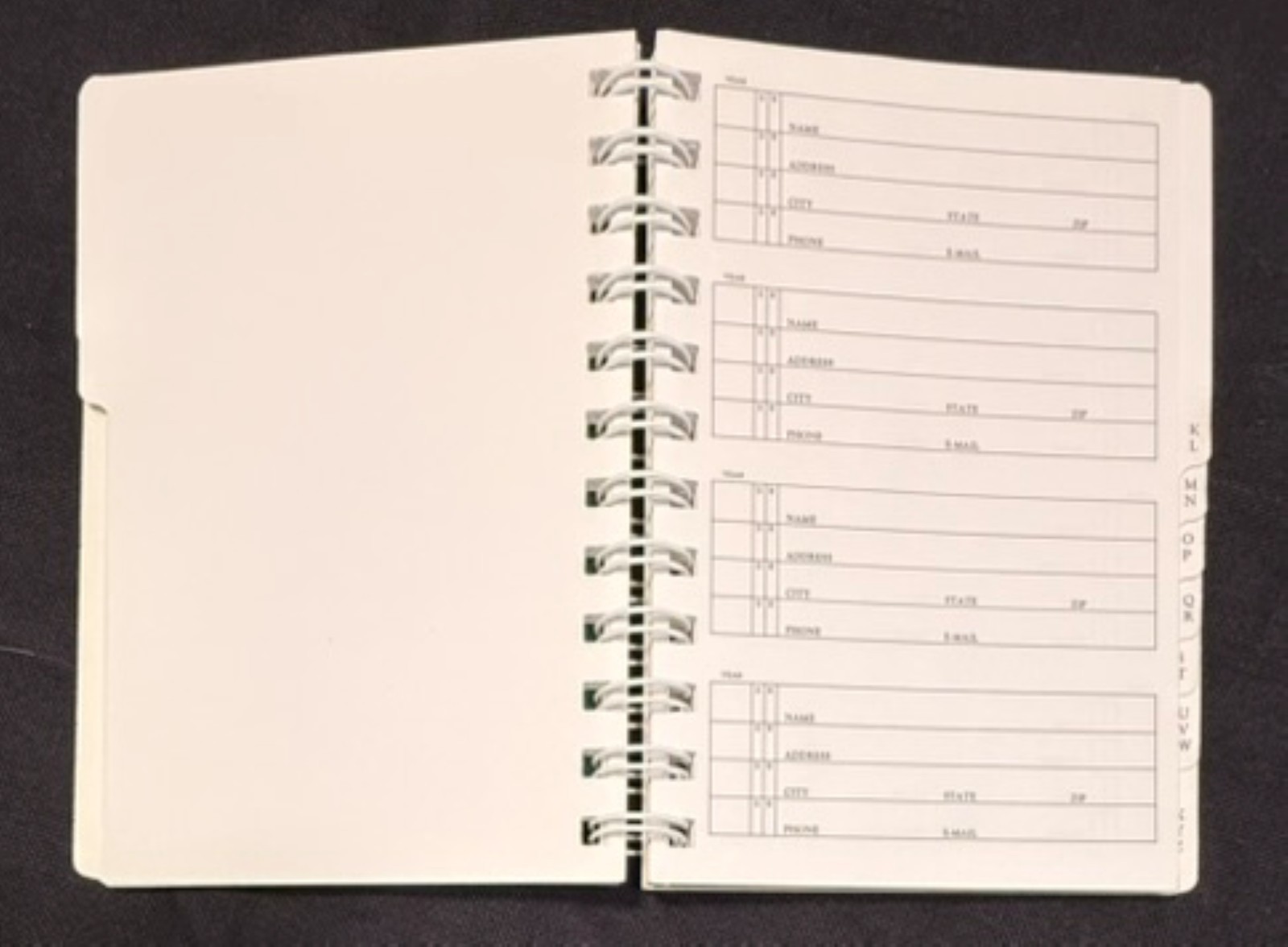 Hallmark Spiral Notebook Holiday Card List — Handy 80+ Pages — Decorative Cover