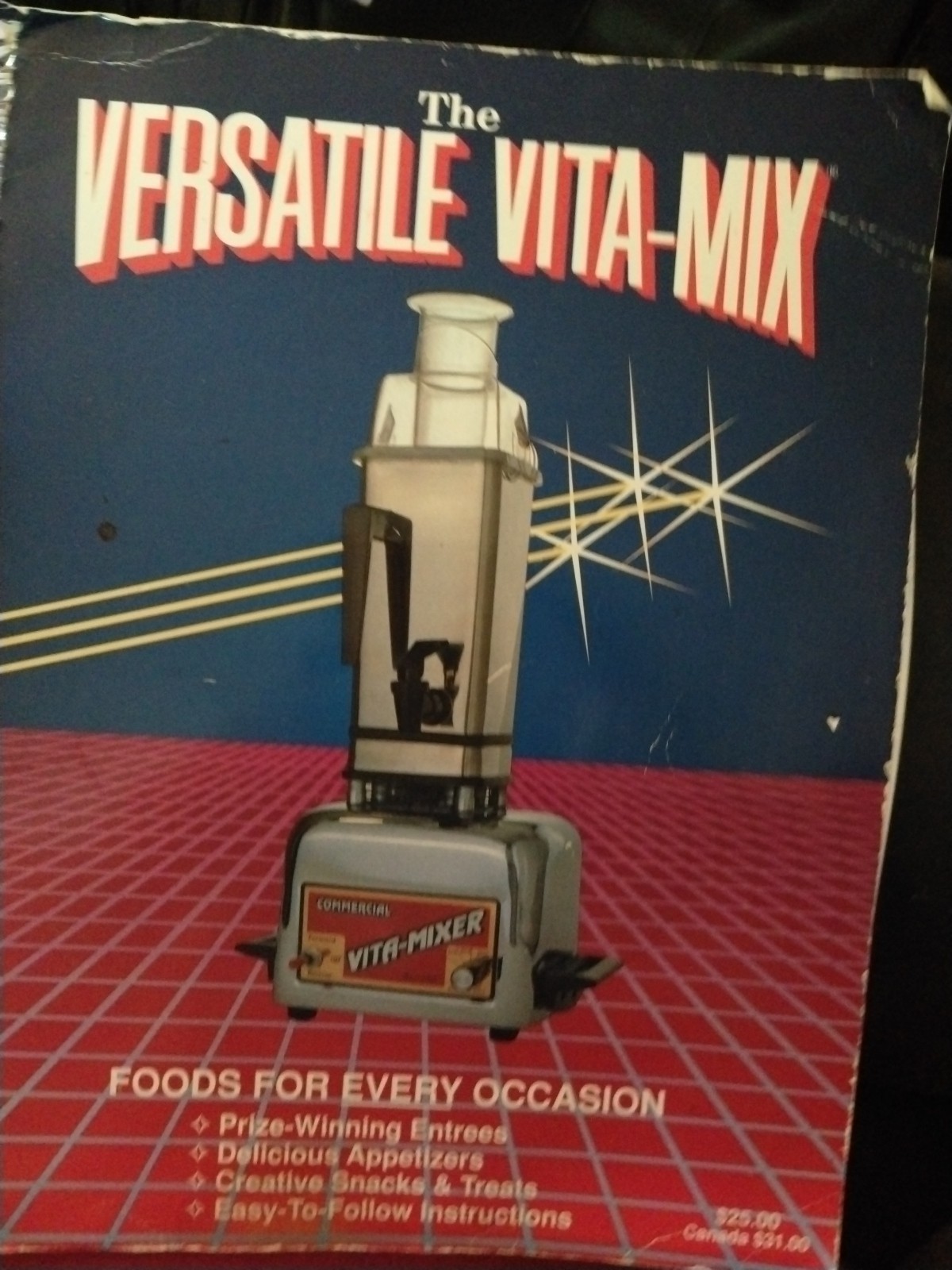 The Versatile Vita-Mix Recipe Book Vitamix Foods for Every Occasion 1993 Health
