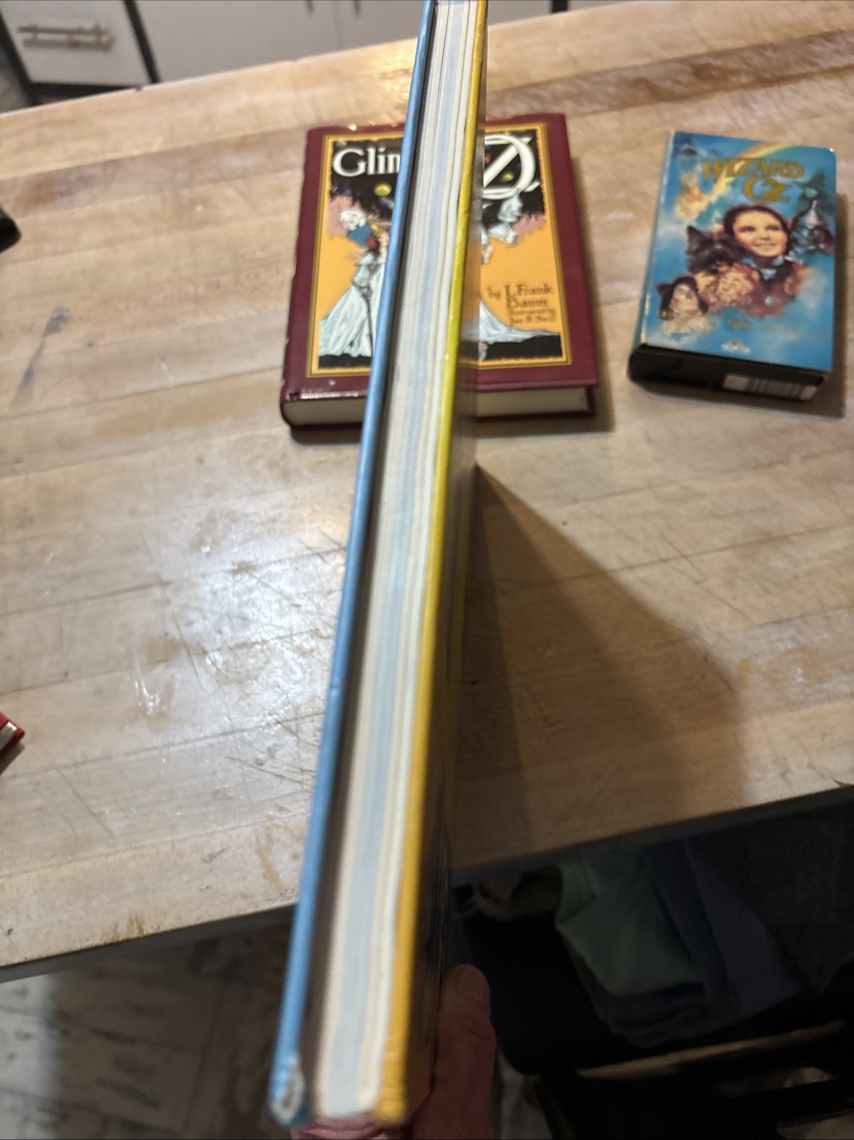 wizard of oz book lot. and vHS movie 50 anniversary.
