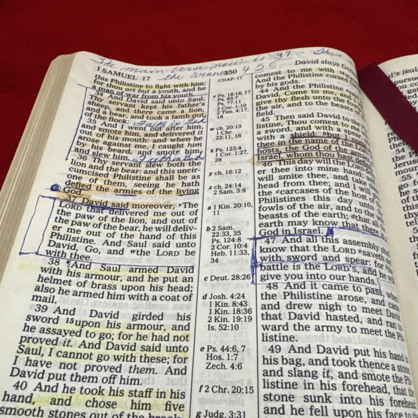 Kenneth Copeland Reference Edition Bible Genuine Leather KJV Concordance 1972