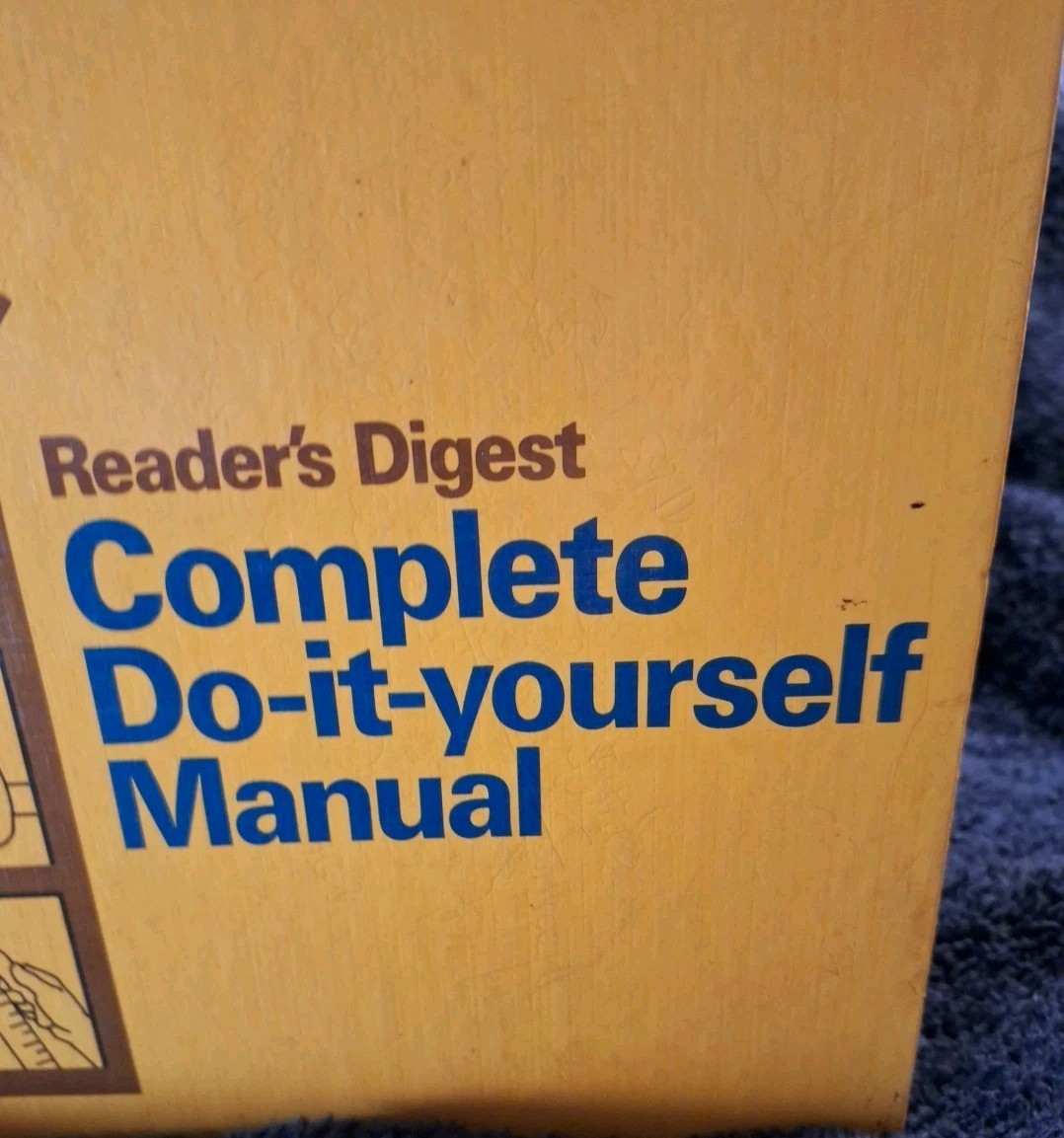 Reader’s Digest Complete Do It Yourself Manual 1973 Hardcover DIY Repairs VTG
