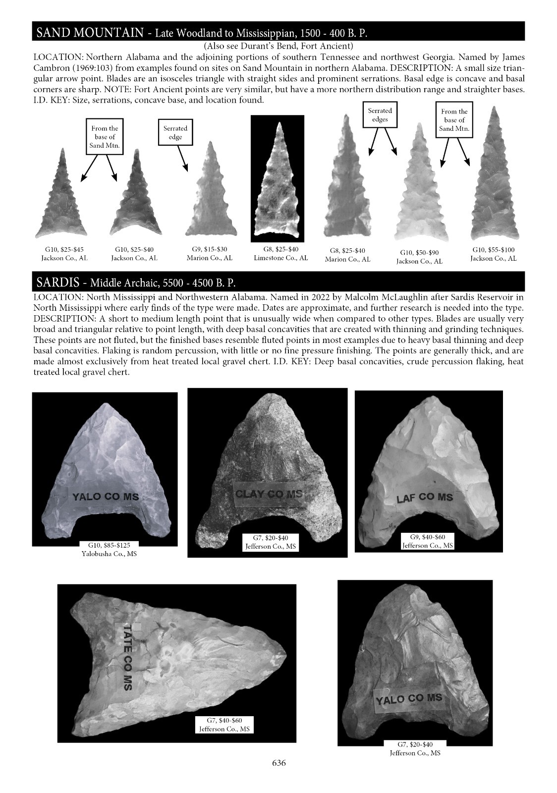 NEW 16th Ed. Official Overstreet Indian Arrowheads Identification & Price Guide