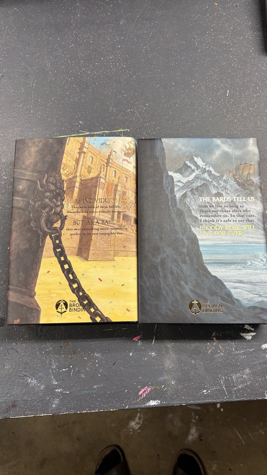 Broken Binding – Kings Of The Wyld, Bloody Rose Nicholas Eames – Tier 1 SIGNED