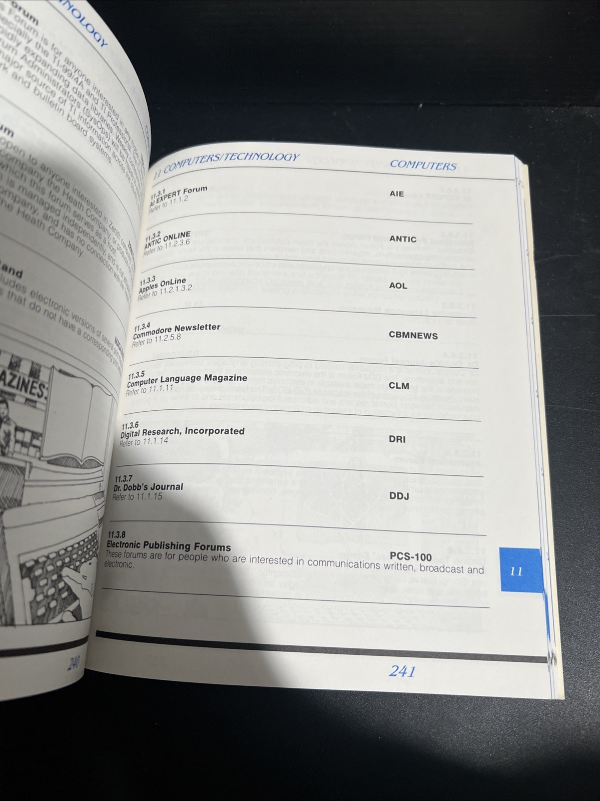 OOP CompuServe Almanac Trade PB 1989 Offline Reference Of Online Services
