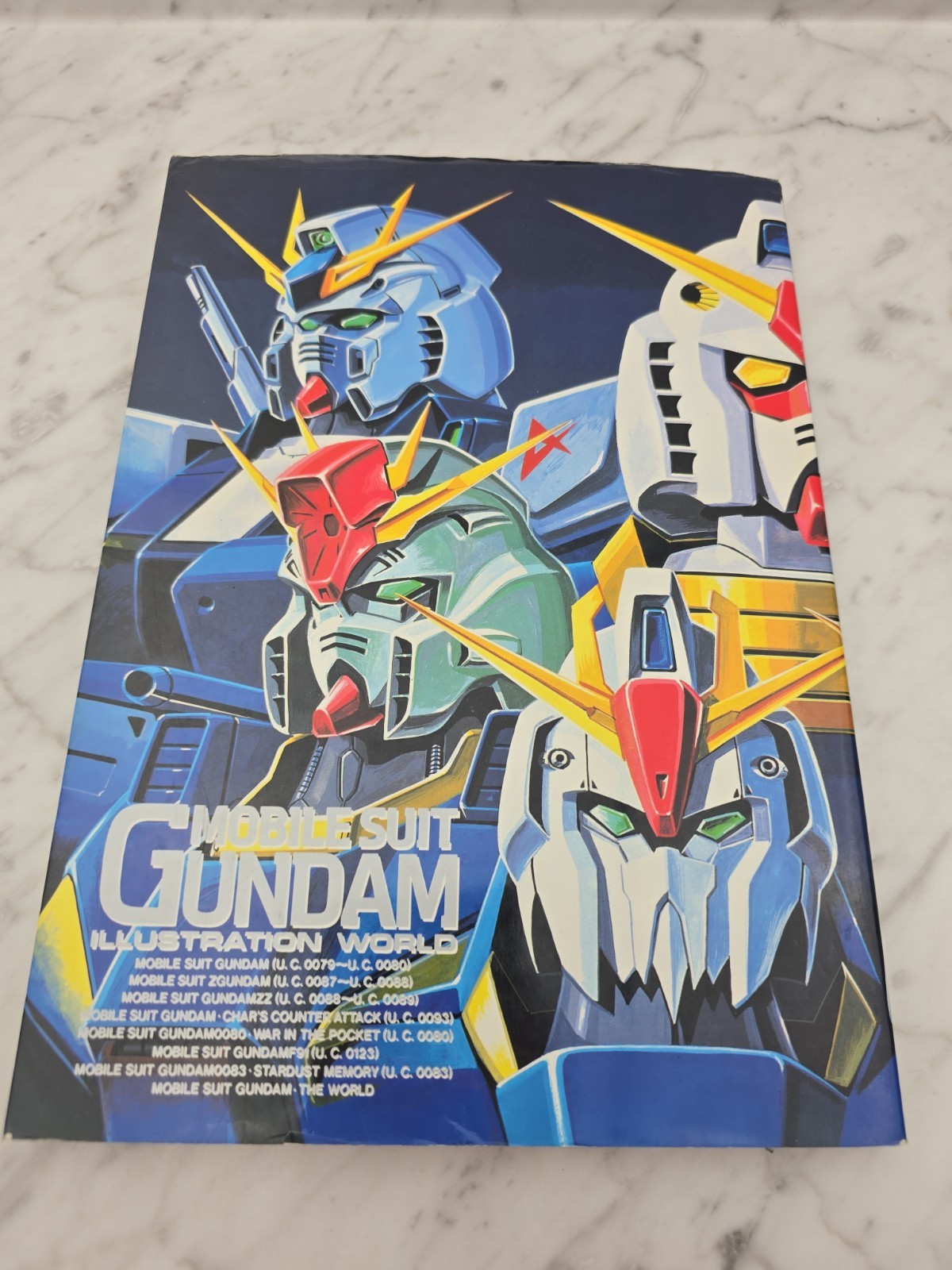 READ Mobile Suit Gundam Illustration World Anime Comic Picture Book From Japan