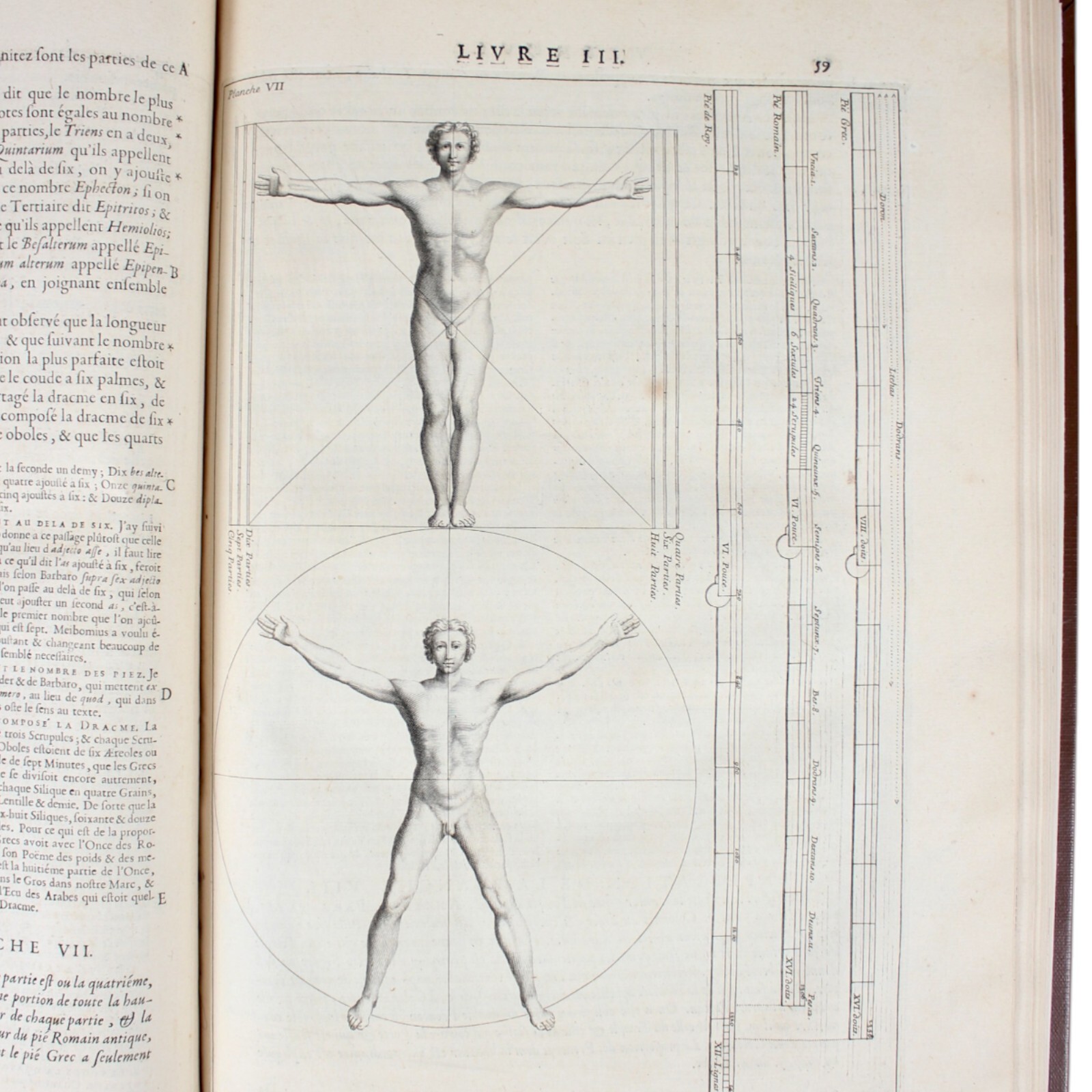 1684 Architecture VITRUVIUS Ten Books 2nd Ed Enlightenment Renaissance Engraving