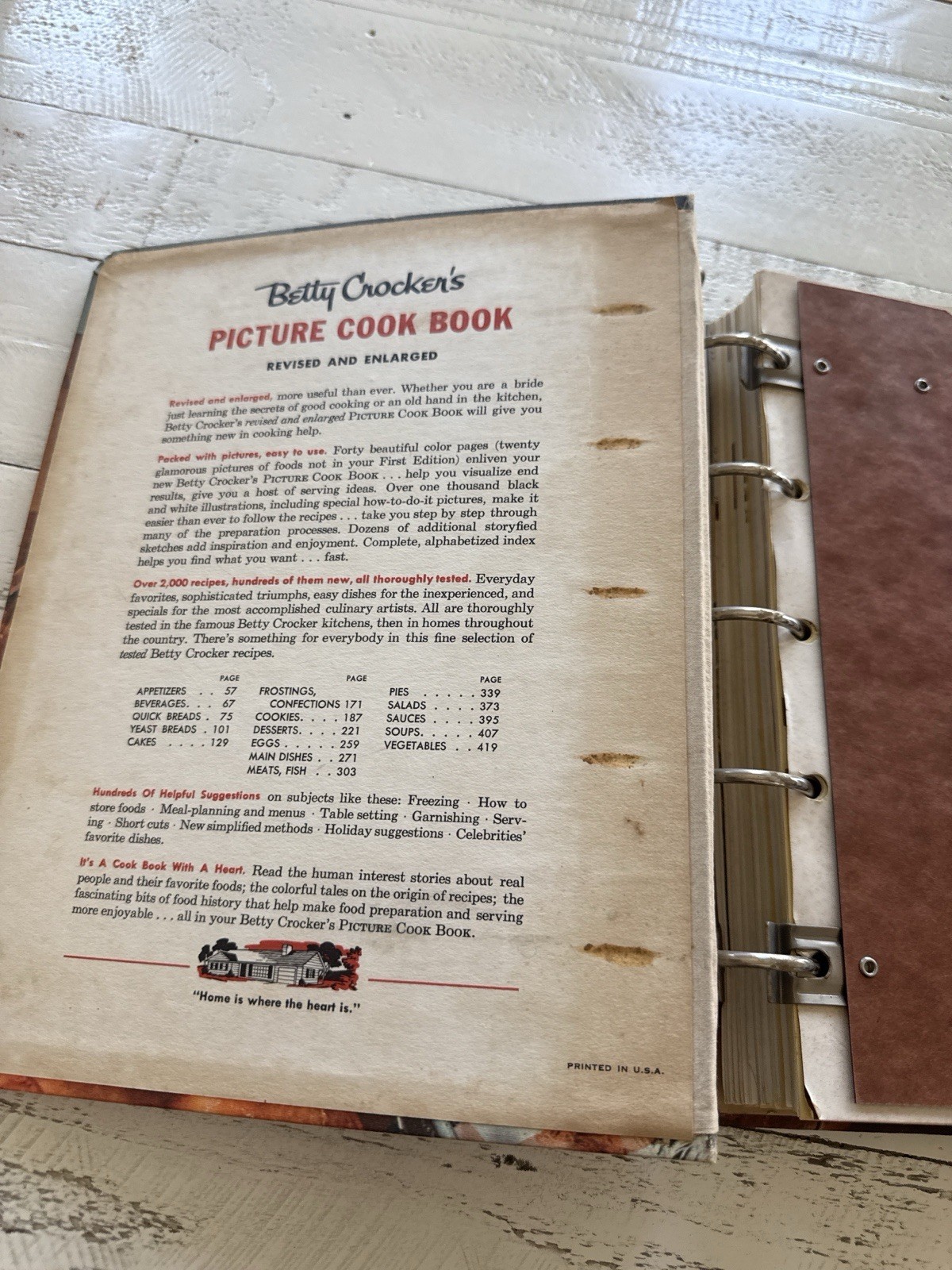 Betty Crocker Cookbook Lot 2 HC Spiral Picture Cook Book Revised 1956 1978
