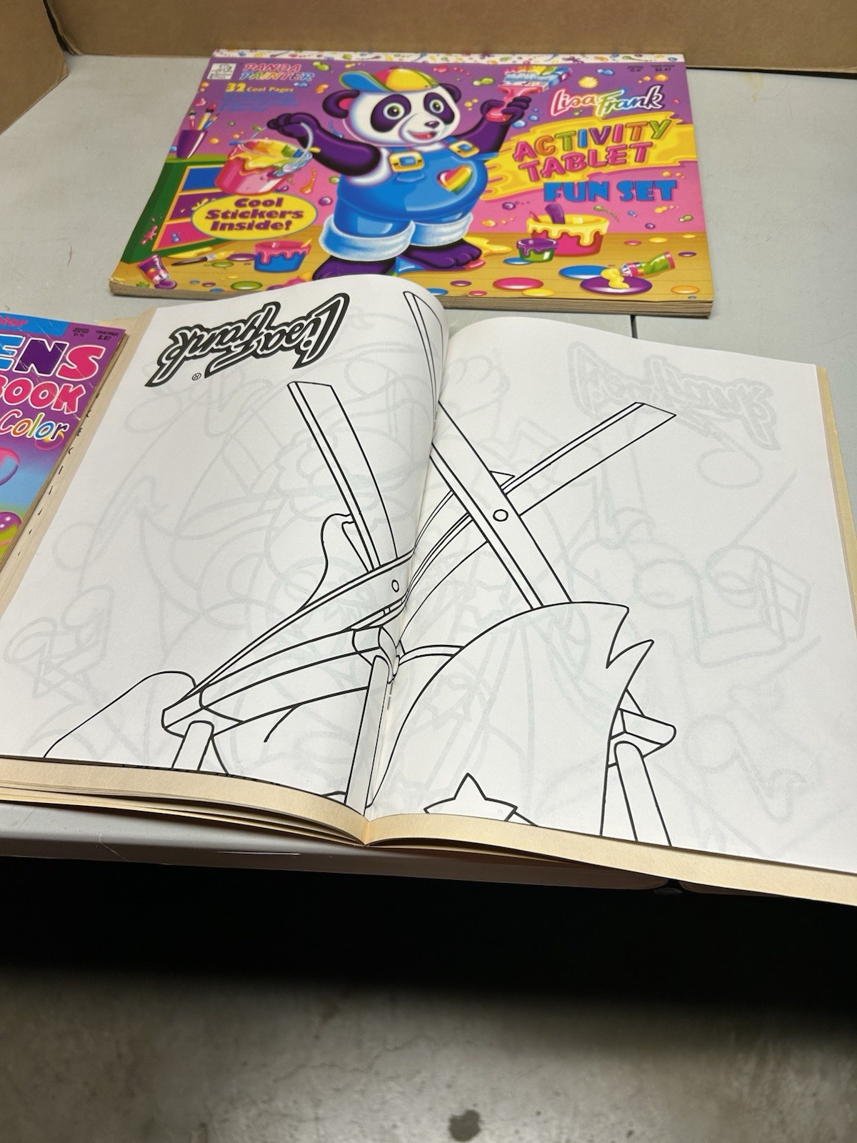 Lot Of Lisa Frank Coloring And Activity Books READ DESCRIPTION