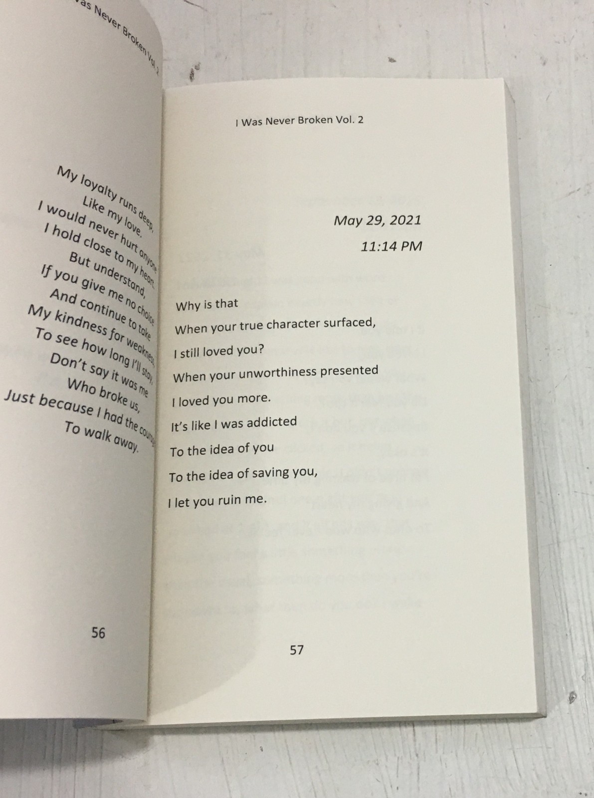 I Was Never Broken: Volume 2 Moonsoulchild by Sara Sheehan PAPERBACK