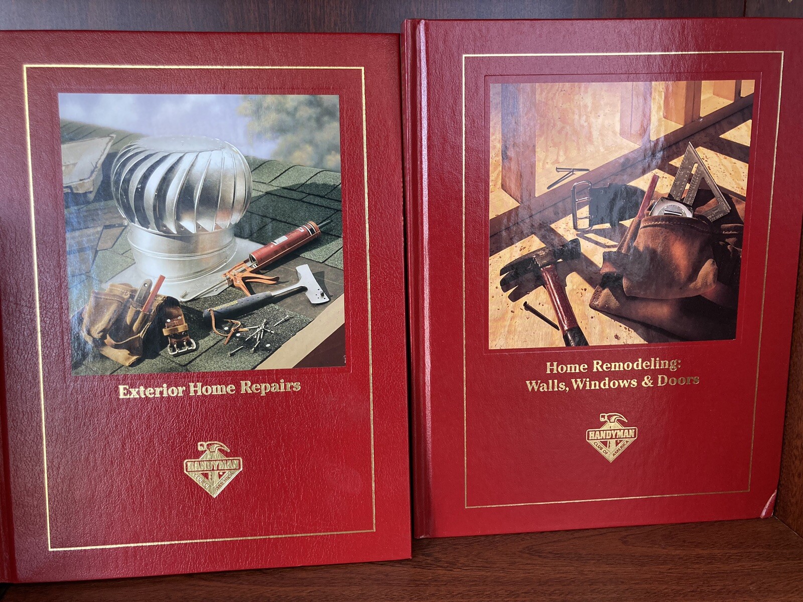 Lot Of 18Handyman Club of America Hardcover Books Wood Working Home Repair
