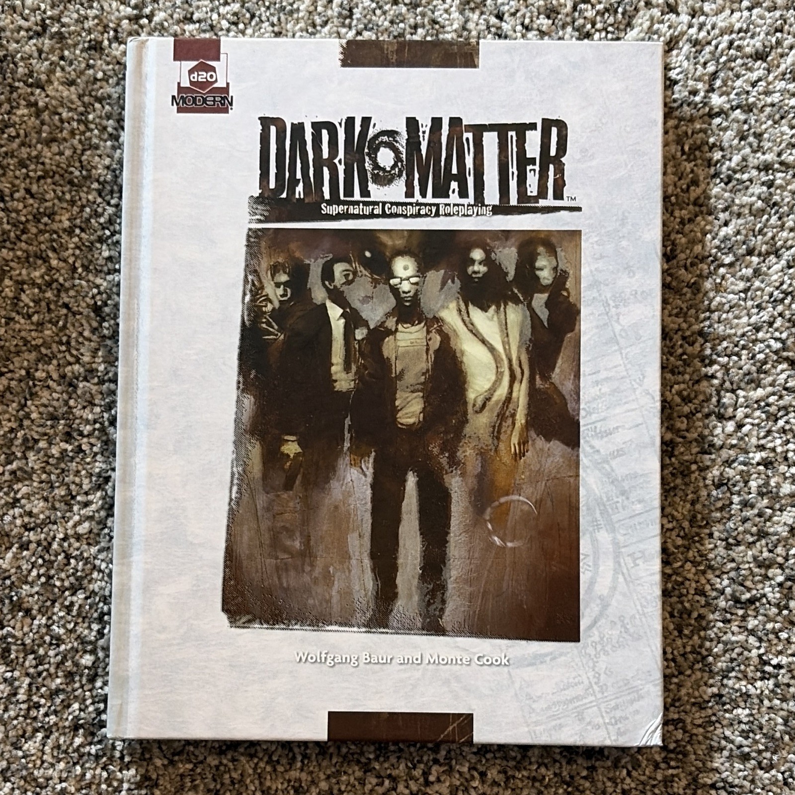 Wizards of the Coast Dark•Matter Supernatural Roleplaying HC Baur Cook