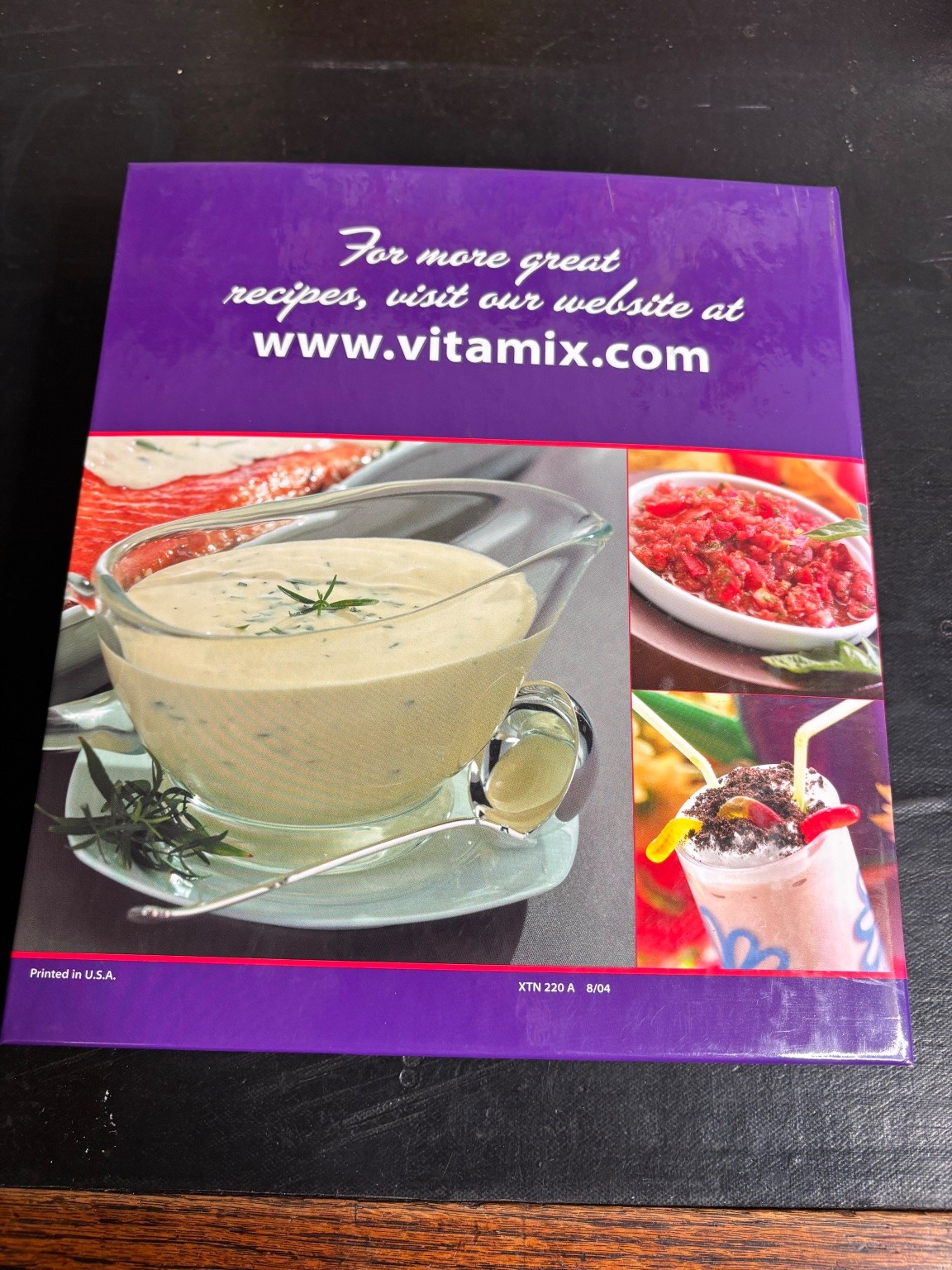 Whole Food Recipes For Better Living Vita-Mix Cookbook Healthy Eating
