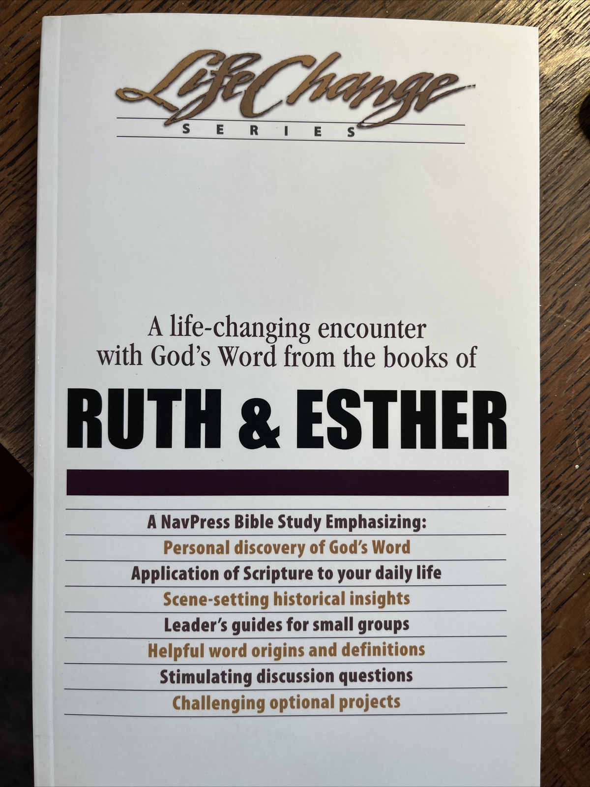 LifeChange Ser.: Ruth and Esther by Navigators Staff (2018, Trade Paperback)
