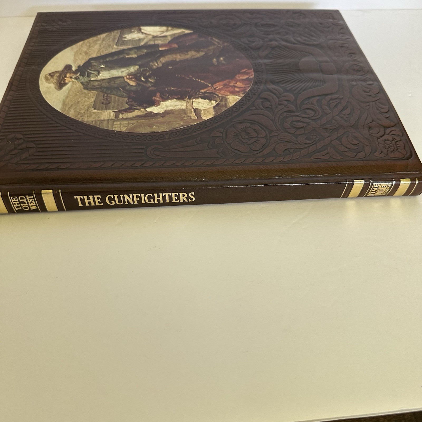 The Gunfighters The Old West Series By Time-Life Books Faux Leather 1981