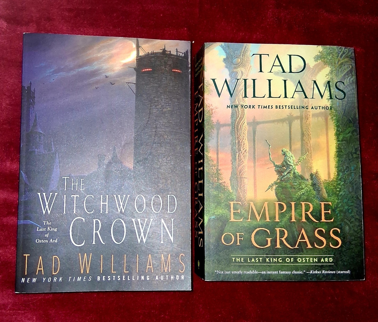 Last King of Osten Ard books LOT Tad Williams (author Memory Sorrow Thorn) PB