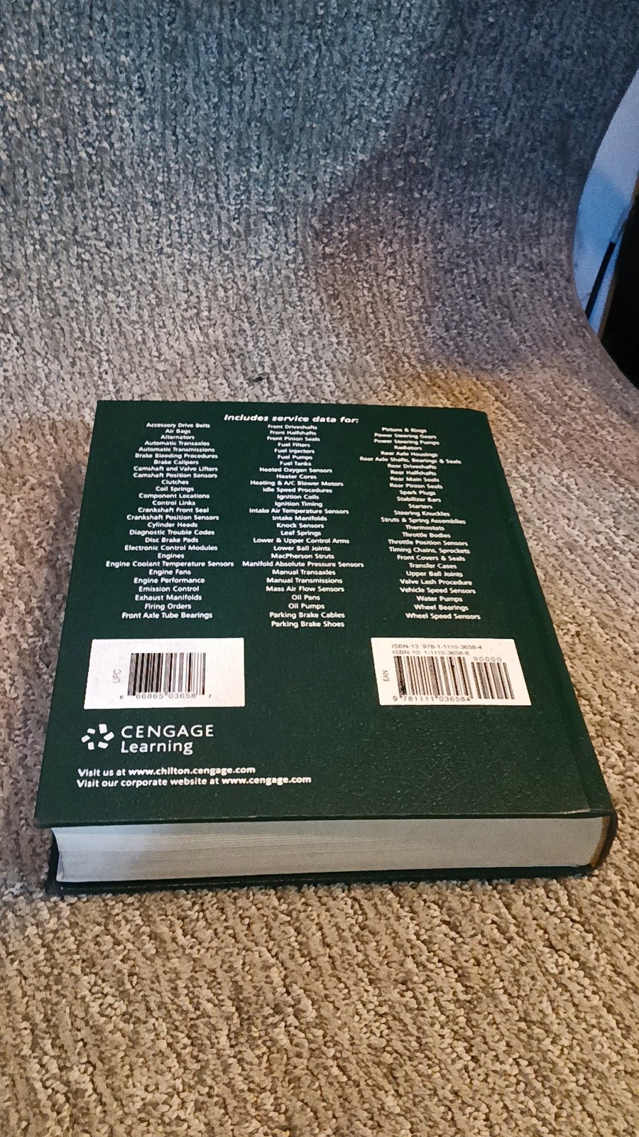 Chilton General Motors Service Manual 2010 Edition Volume 1 (2010) [LN]