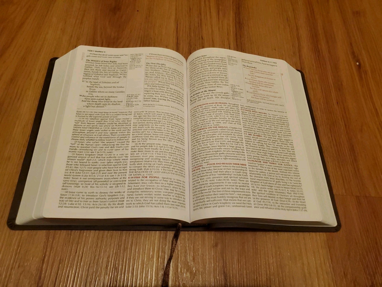 FIRE BIBLE New Living Translation Chi Alpha Edition Leather Soft Cover