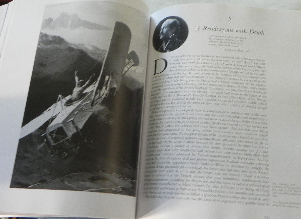 AVIATION history book 1908-1918 hb/dj Yale University Press A PASSION FOR WINGS