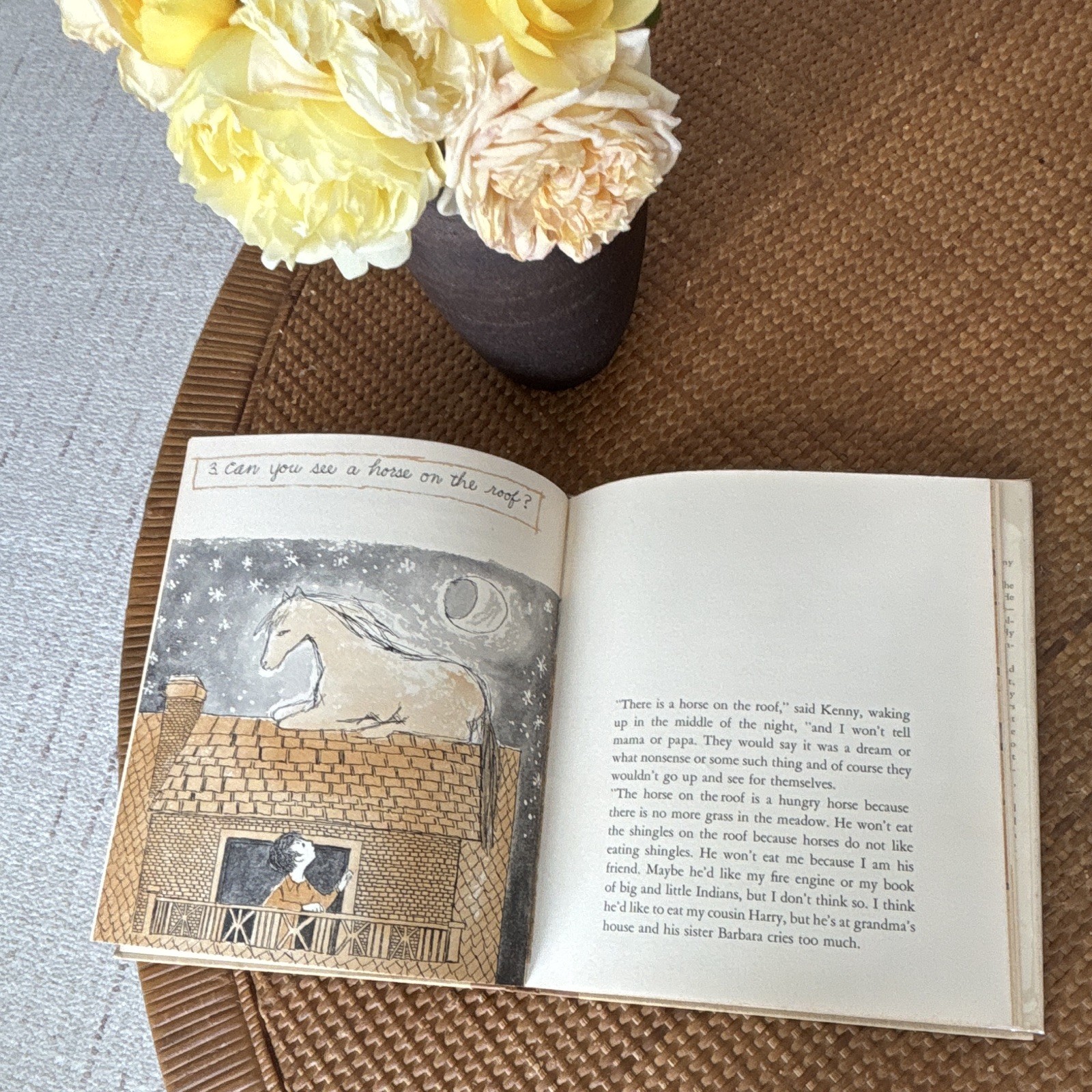 Maurice Sendak Kenny’s Window Hard Cover w/ Dust Jacket 1956 1st Edition