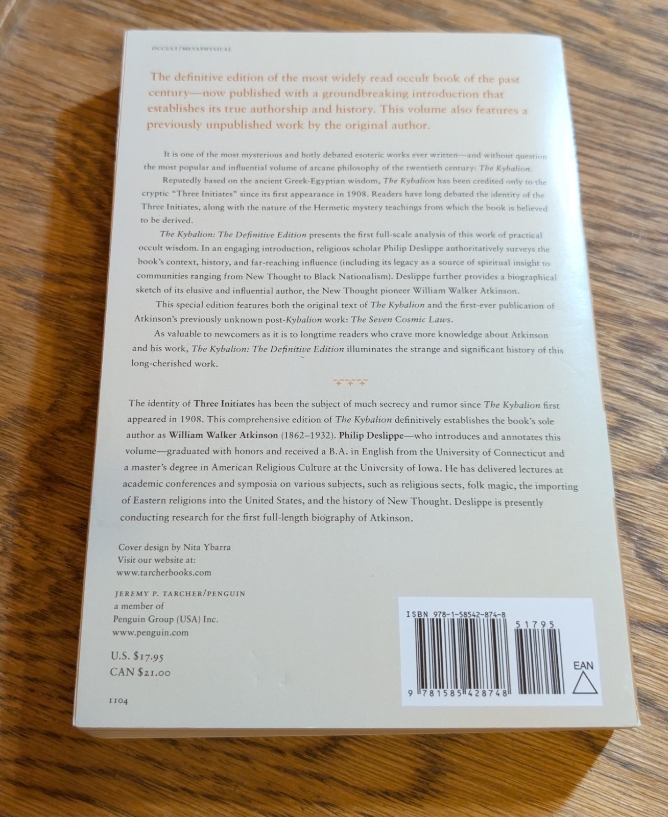 Kybalion : The Definitive Edition by Three Initiates, Philip Deslippe and…