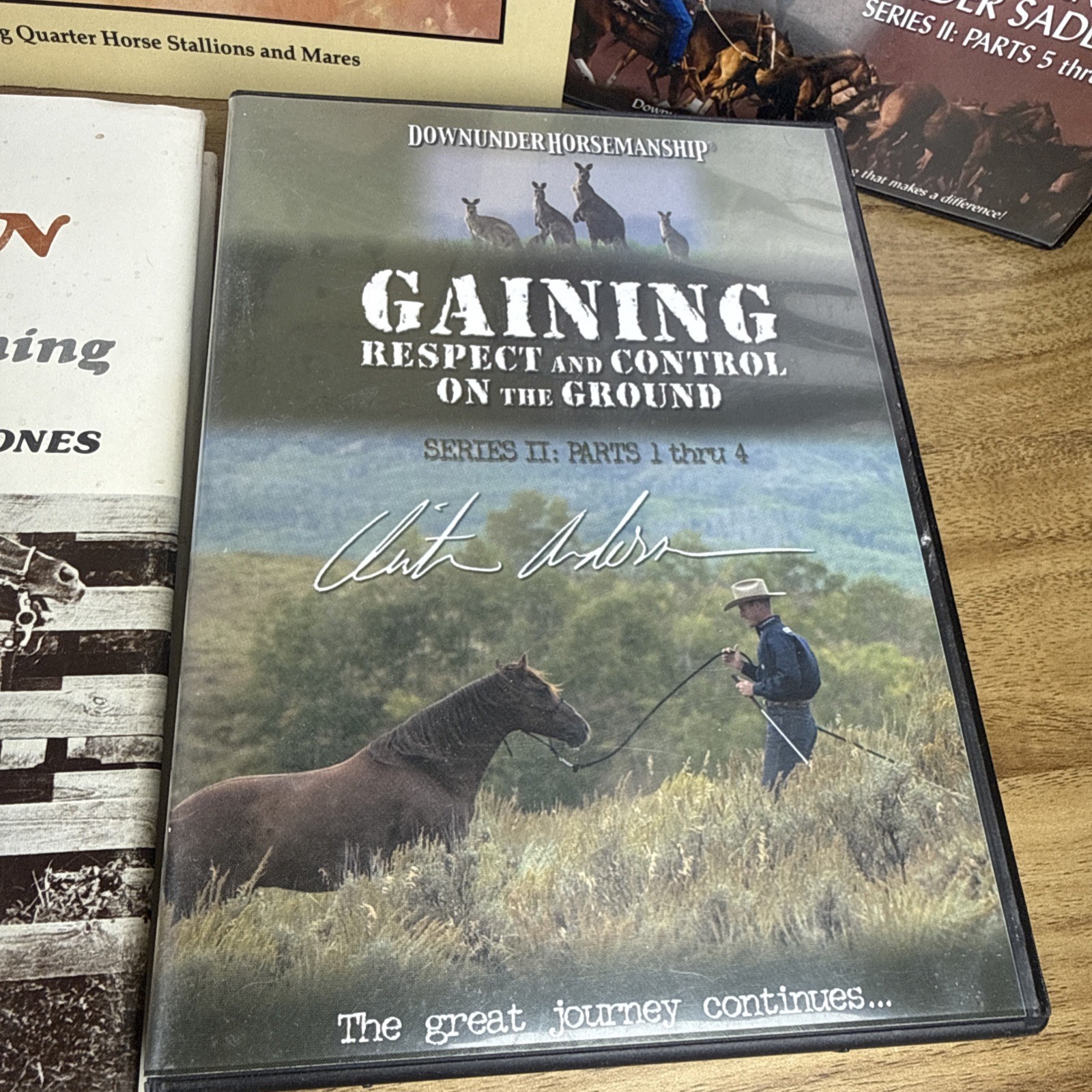 Lot HORSE EQUINE Literature Equestrian Books And Dvds