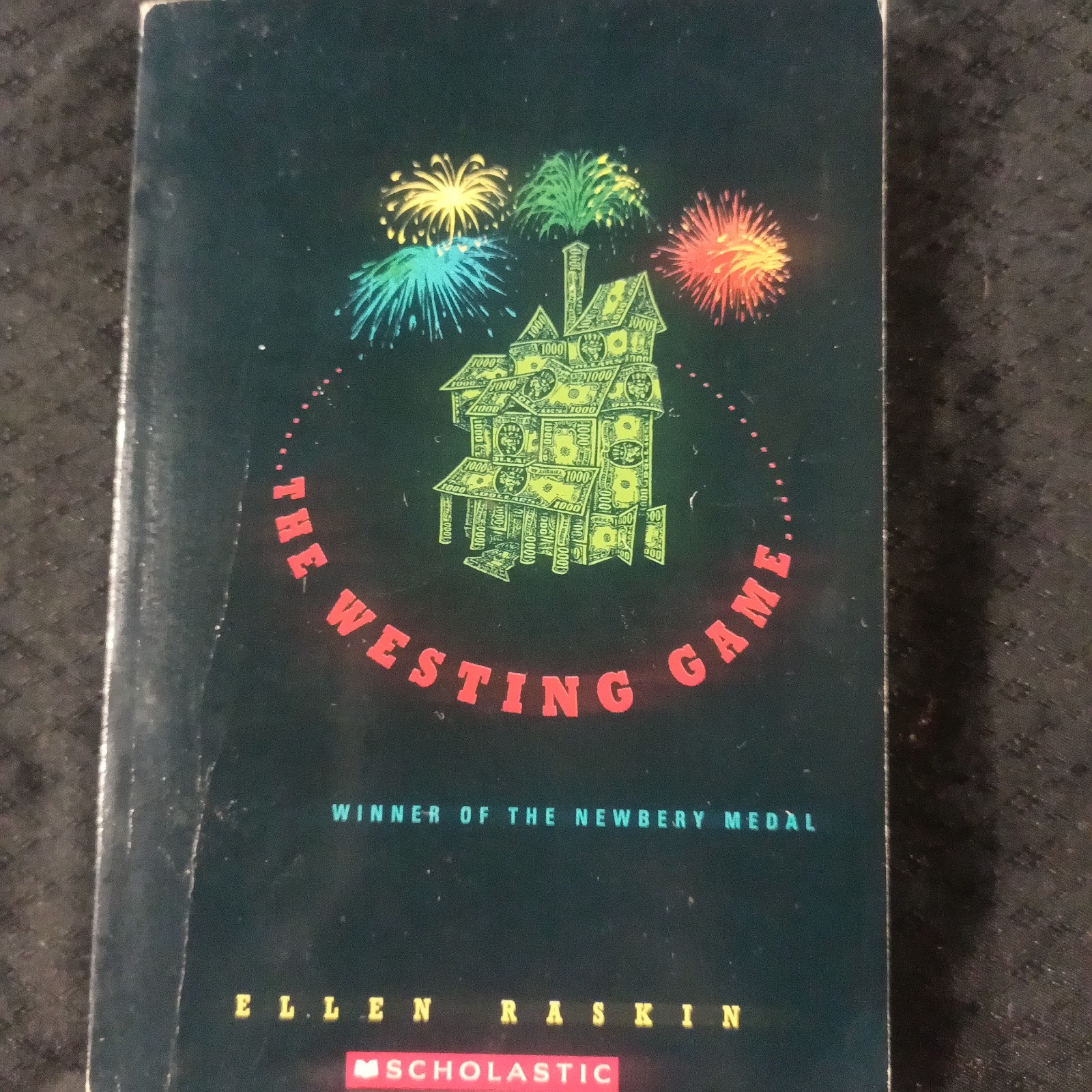 Ellen Raskin book THE WESTING GAME Scholastic Mysteries Paperback