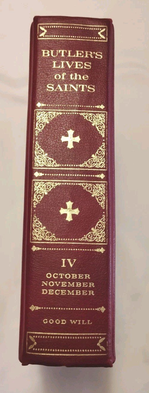 Butler’s Lives of the Saints Complete 4 Vol Set 1962 Special Edition Catholic